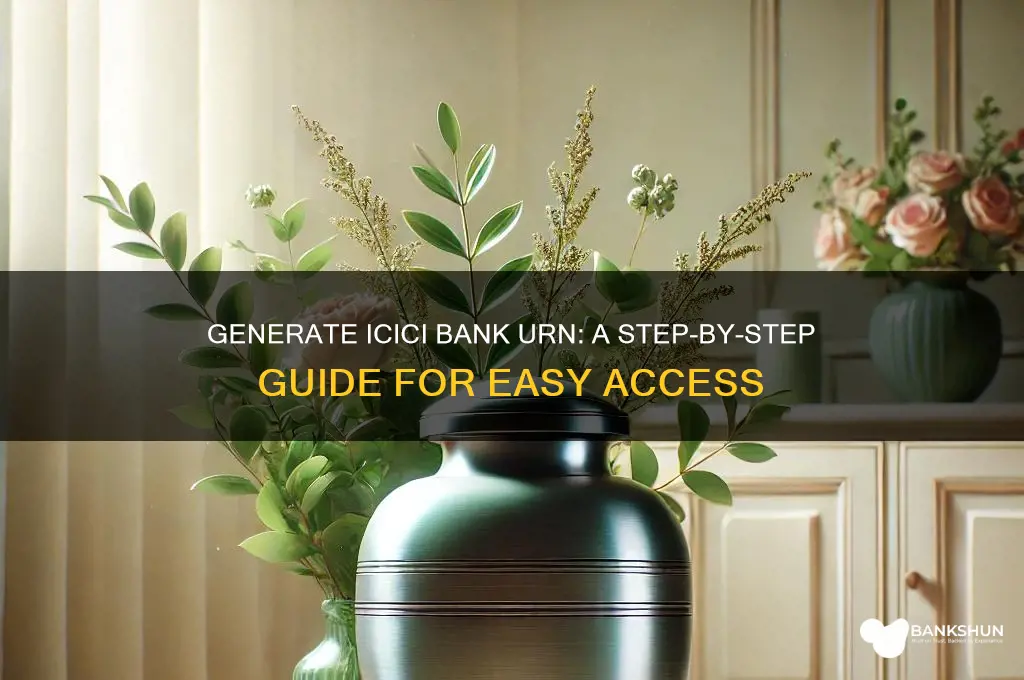 how to generate urn for icici bank