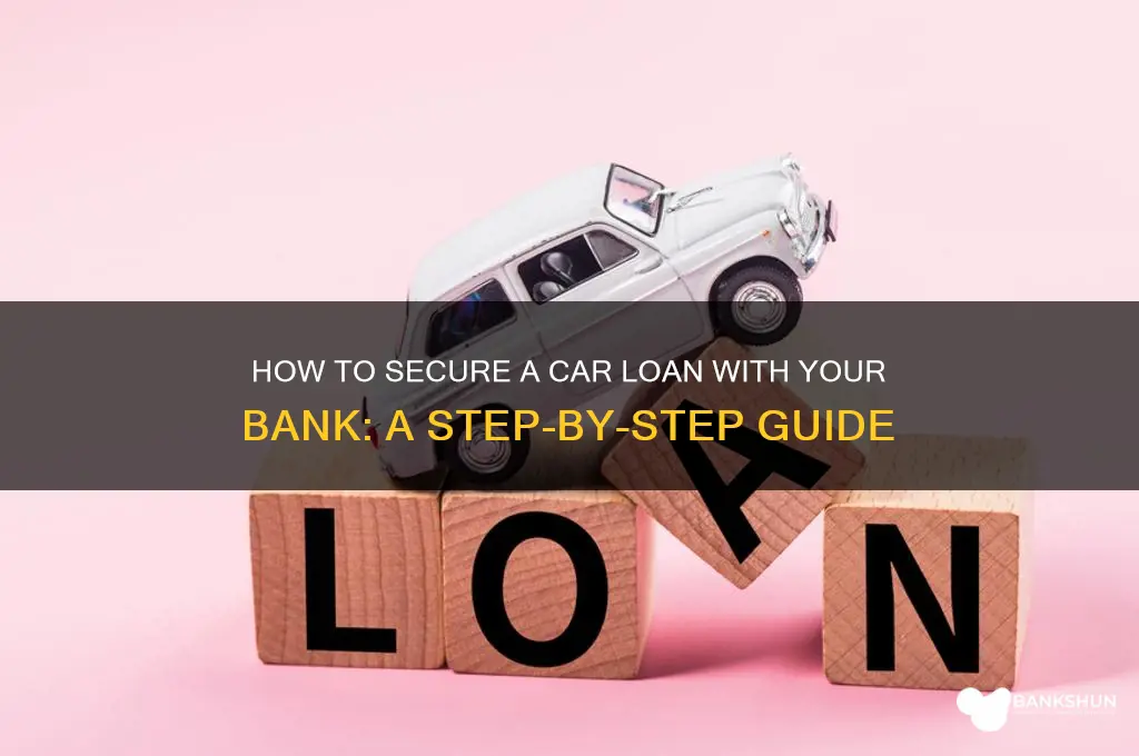 how to getba car with the bank
