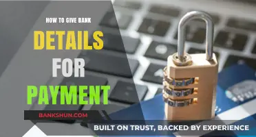 Securely Sharing Bank Details for Seamless Payment Transactions: A Guide