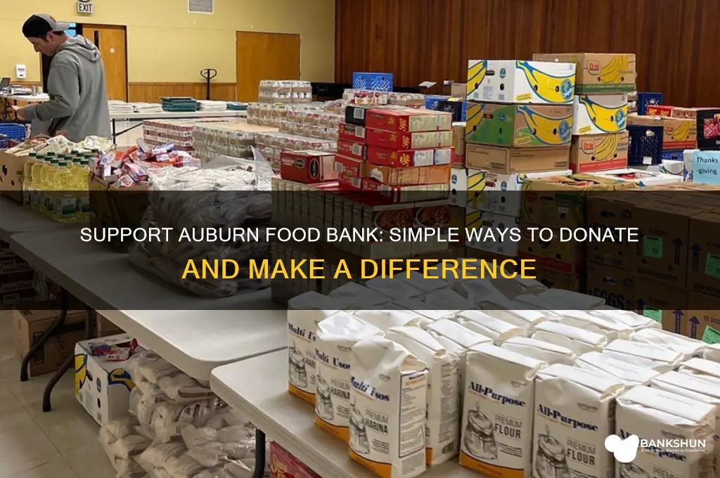 how to give to auburn food bank