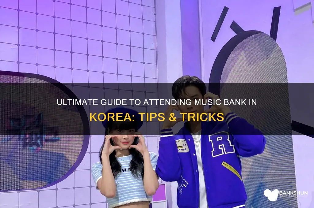 how to go music bank in korea