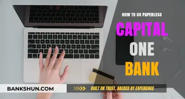 Go Paperless with Capital One: A Step-by-Step Guide