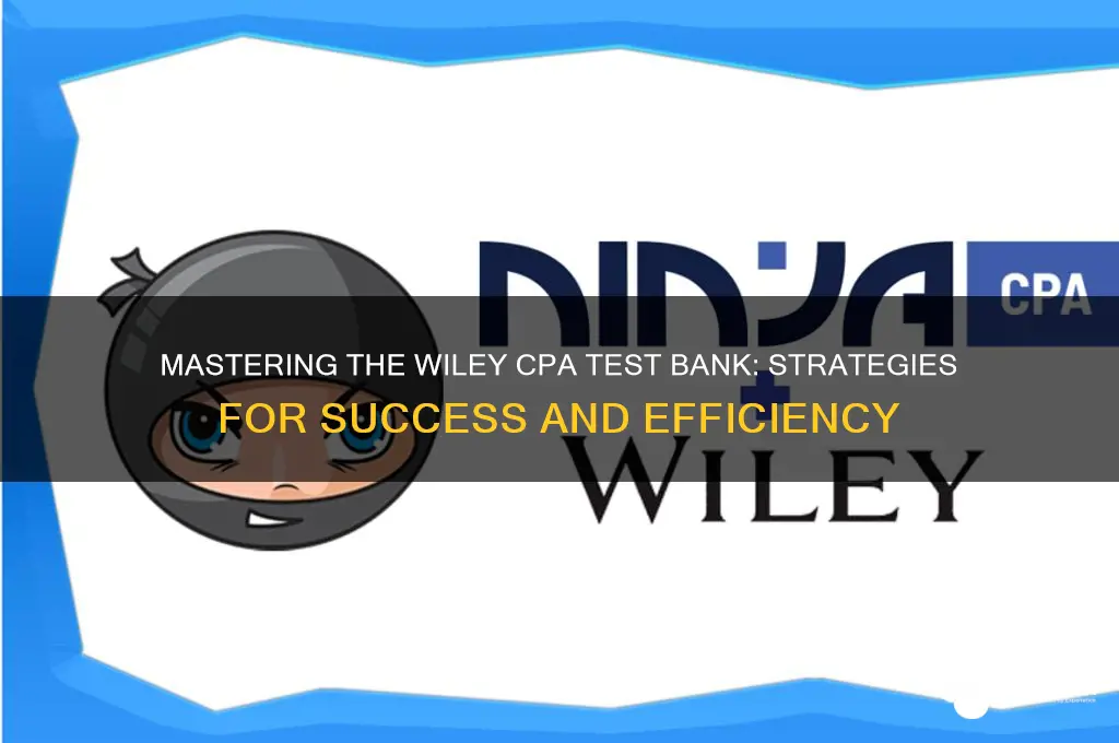 how to handle willey cpa test bank