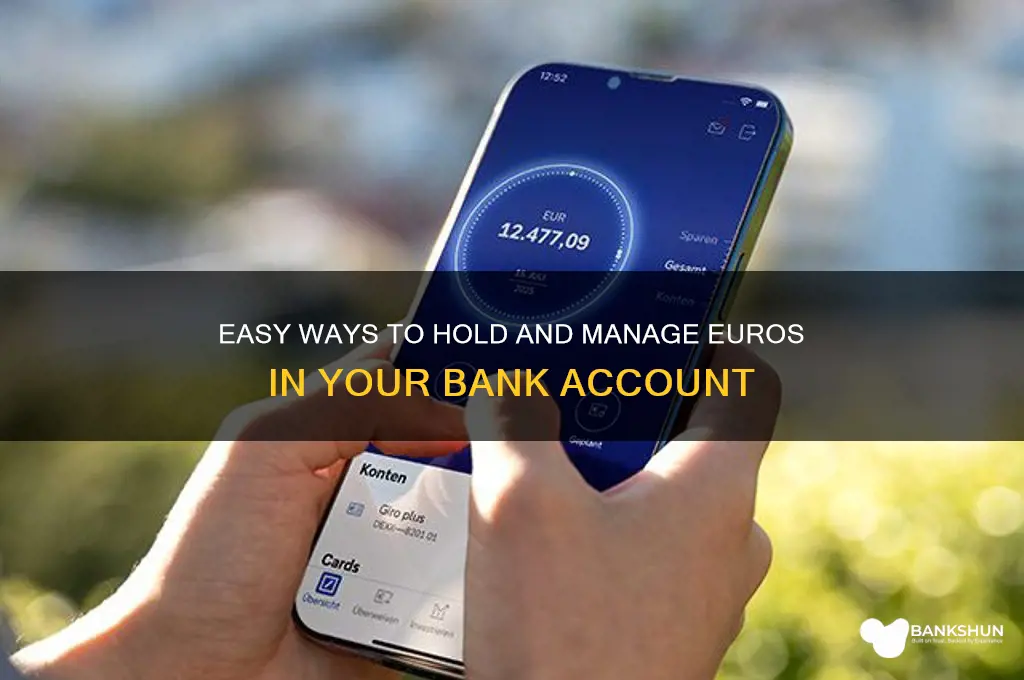 how to have euros in your bank