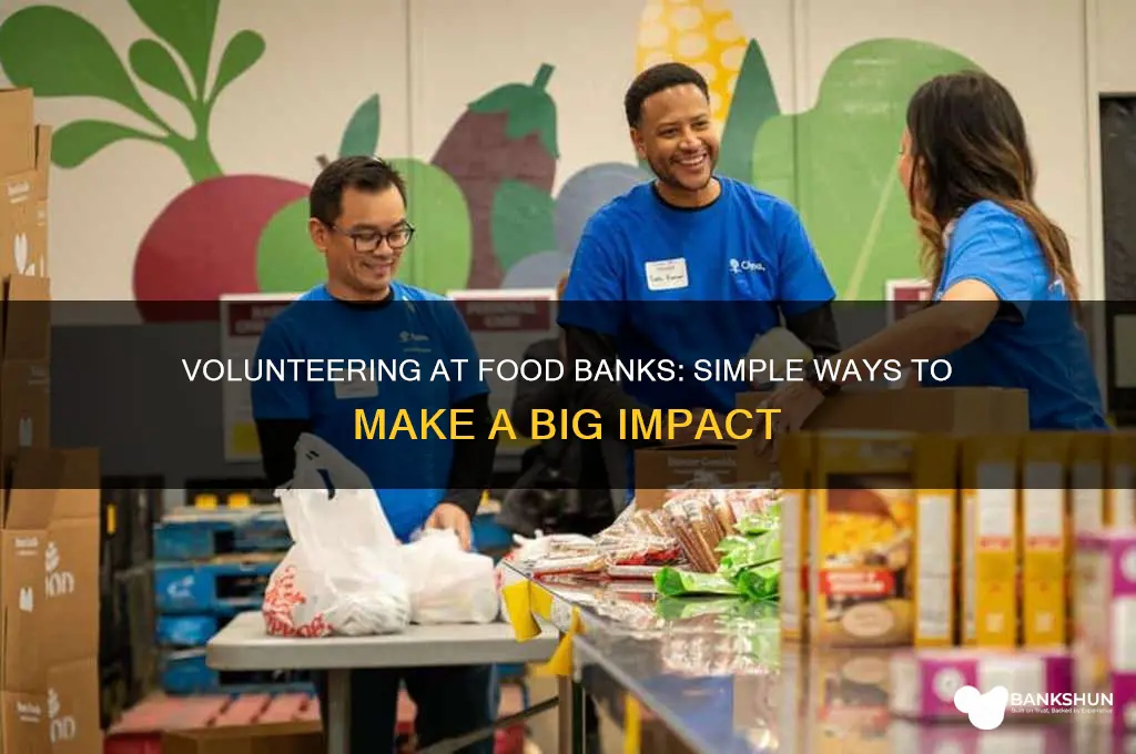how to help out at food banks