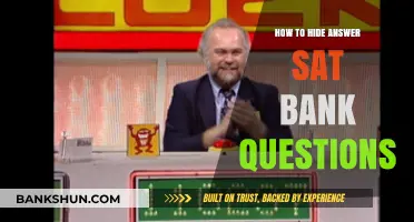 Mastering SAT Answer Bank Questions: Effective Strategies to Stay Hidden
