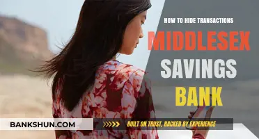 Conceal Middlesex Savings Bank Transactions: A Step-by-Step Privacy Guide