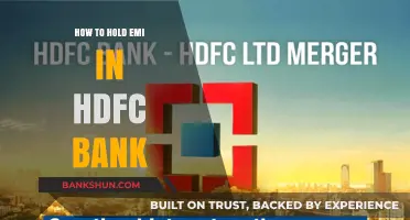 Mastering EMI Holds: A Step-by-Step Guide for HDFC Bank Customers