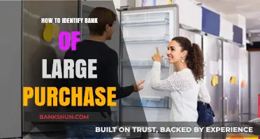 Spotting Big Buys: How to Identify Banks Behind Large Purchases