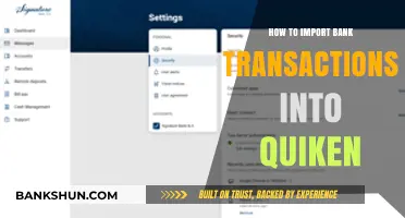 Effortlessly Import Bank Transactions into Quicken: A Step-by-Step Guide