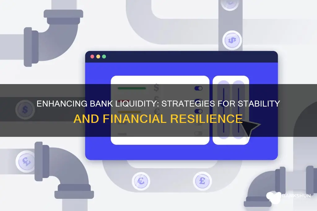 how to improve liquidity of a bank