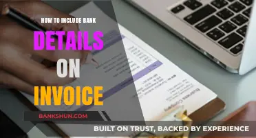 How to Properly Include Bank Details on Your Invoice