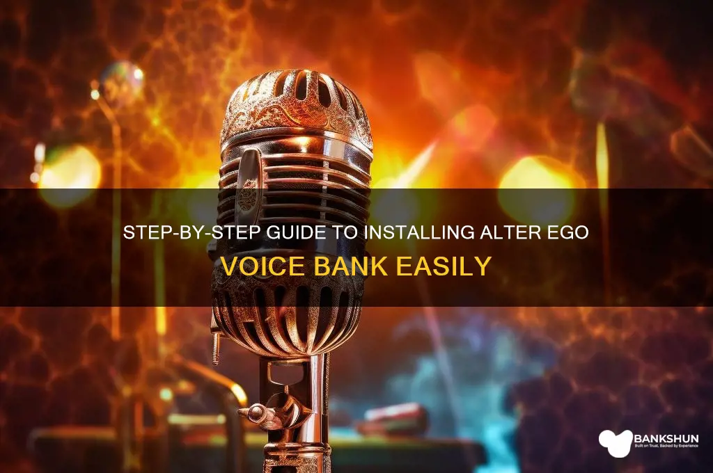 how to install alter ego voice bank