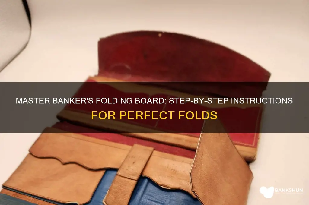 how to instructions banker