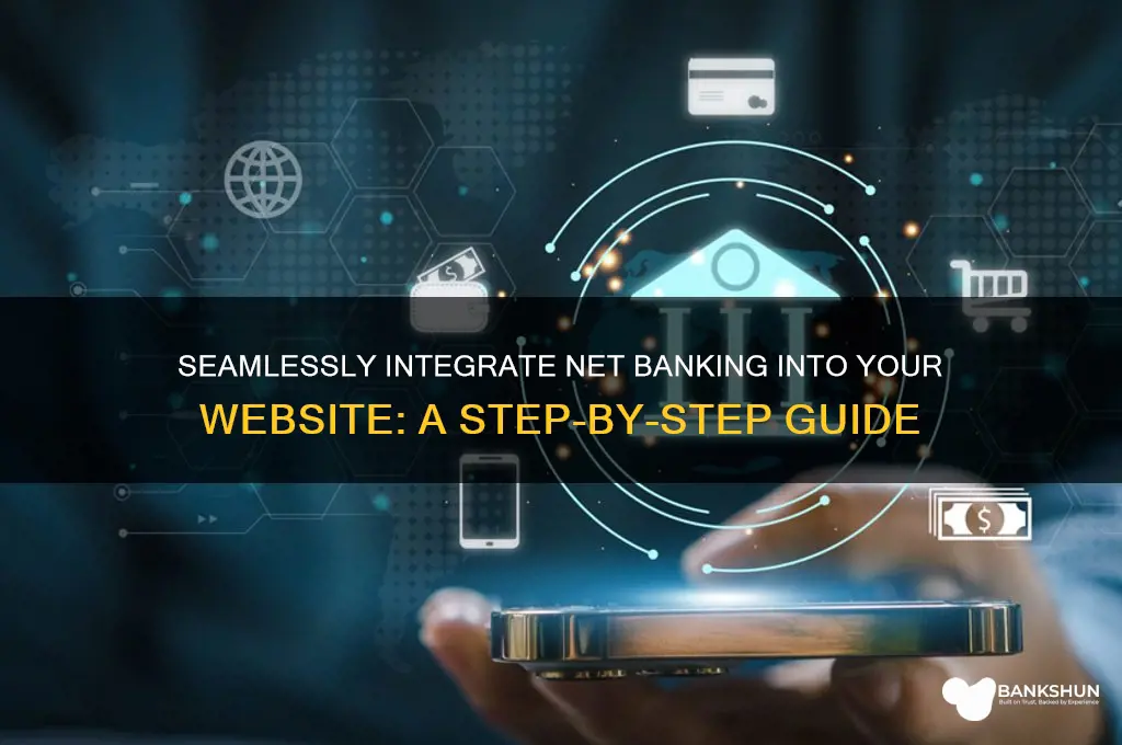 how to integrate net banking with website