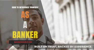 Mastering the Art of Introducing Yourself as a Banker
