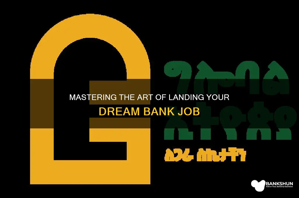 how to job search for bank jobs