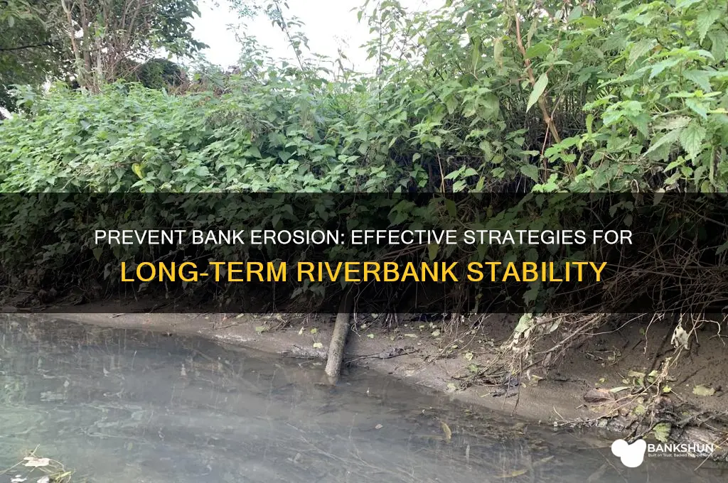 how to keep a bank from eroding