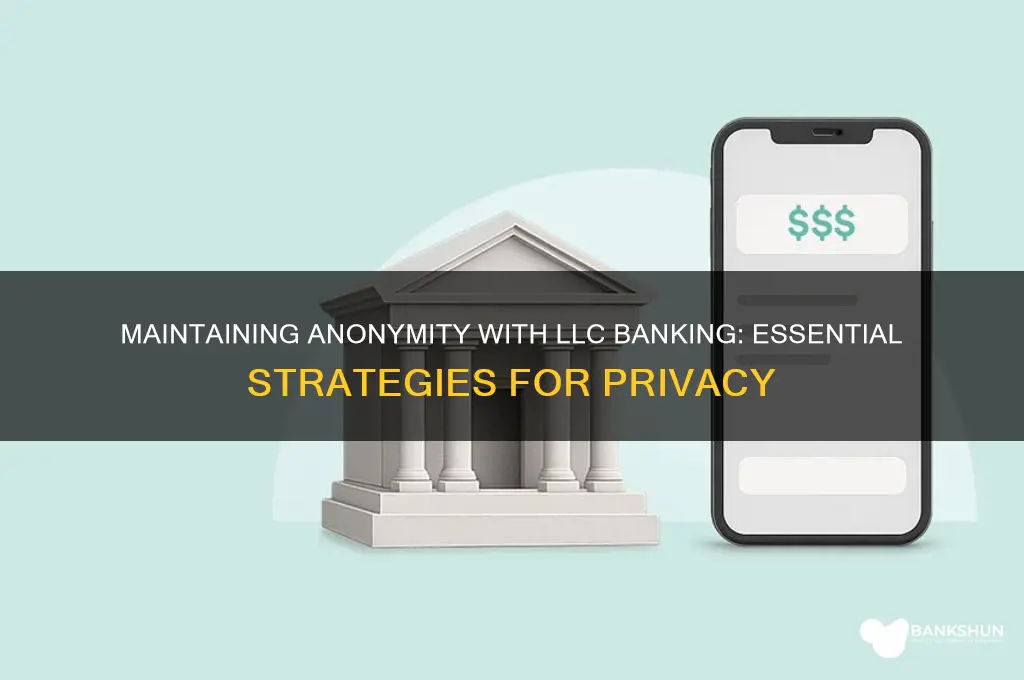 how to keep animinity with llc banking