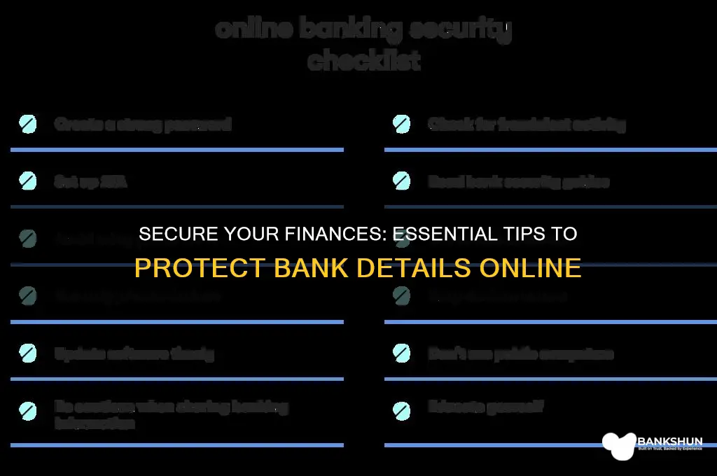 how to keep your bank details safe