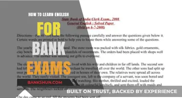 Master English for Bank Exams: Effective Strategies to Ace the Test