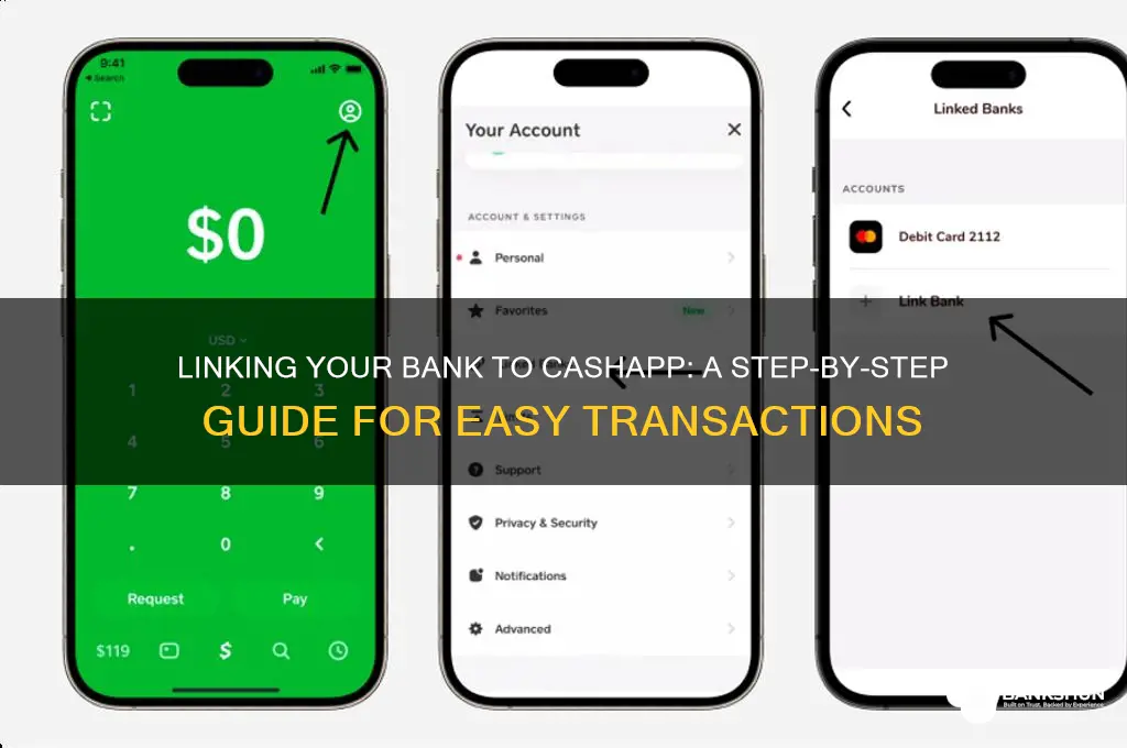 how to link a bank to cashapp