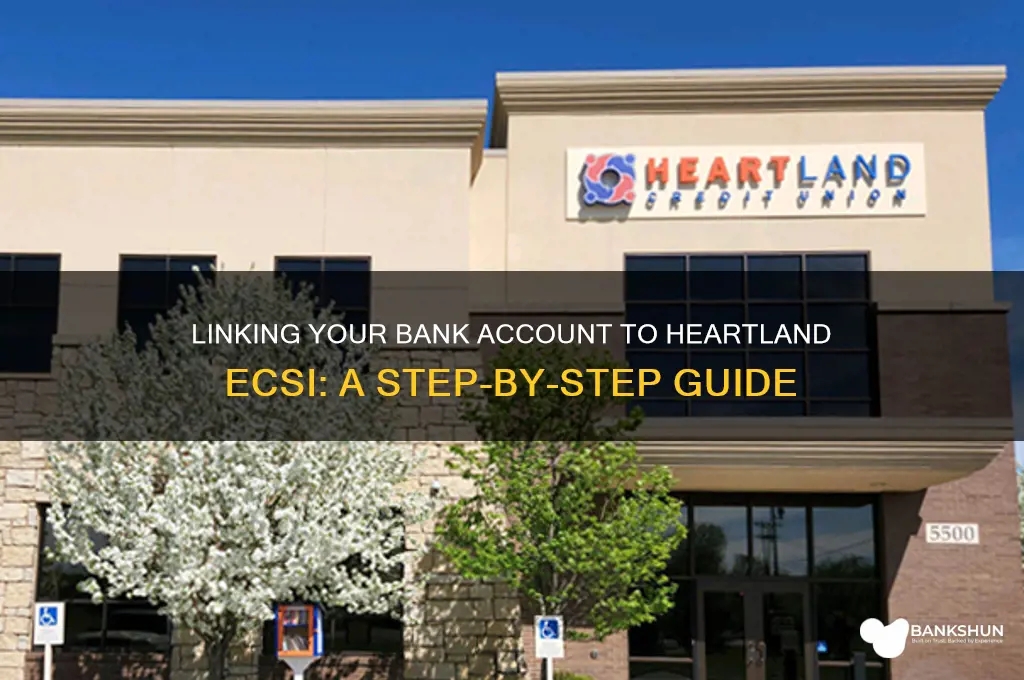 how to link bank to heartland ecsi