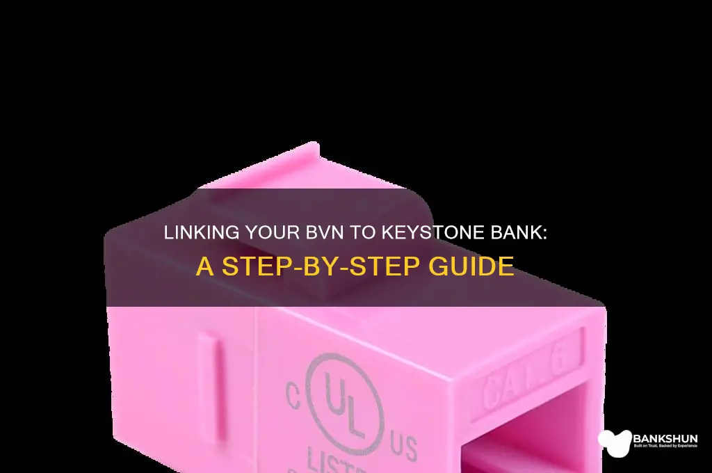 how to link bvn to keystone bank