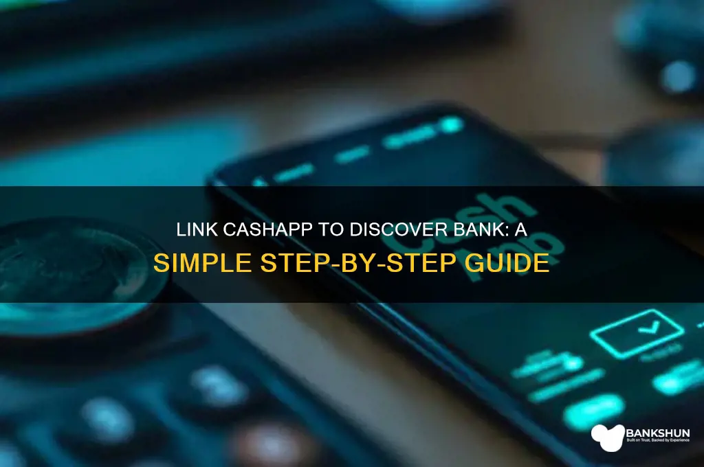how to link cashapp to discover bank