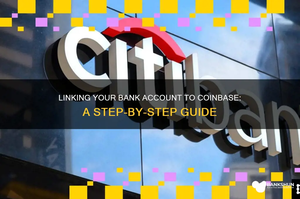 how to link my bank to coinbase