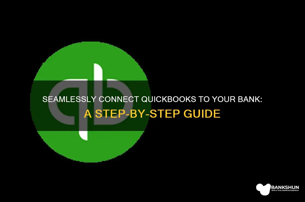 how to link quickbooks to your bank