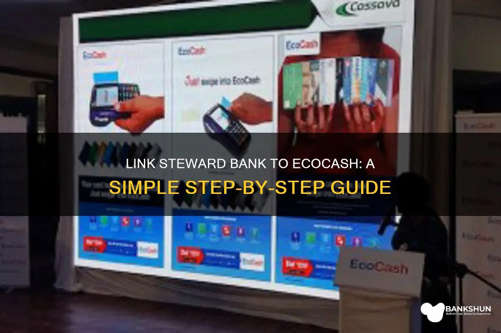 how to link steward bank to ecocash