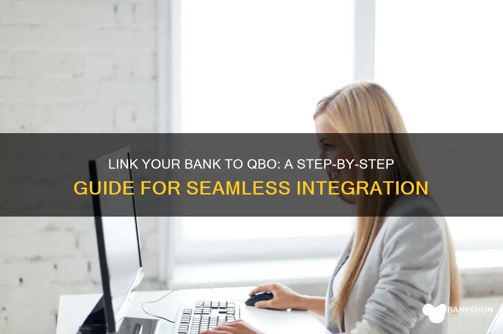 how to link your bank in qbo