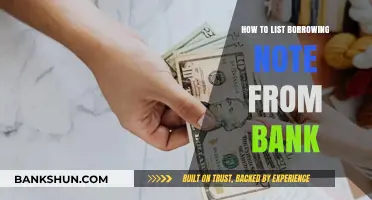 Mastering Bank Borrowing: A Step-by-Step Guide to Listing Notes