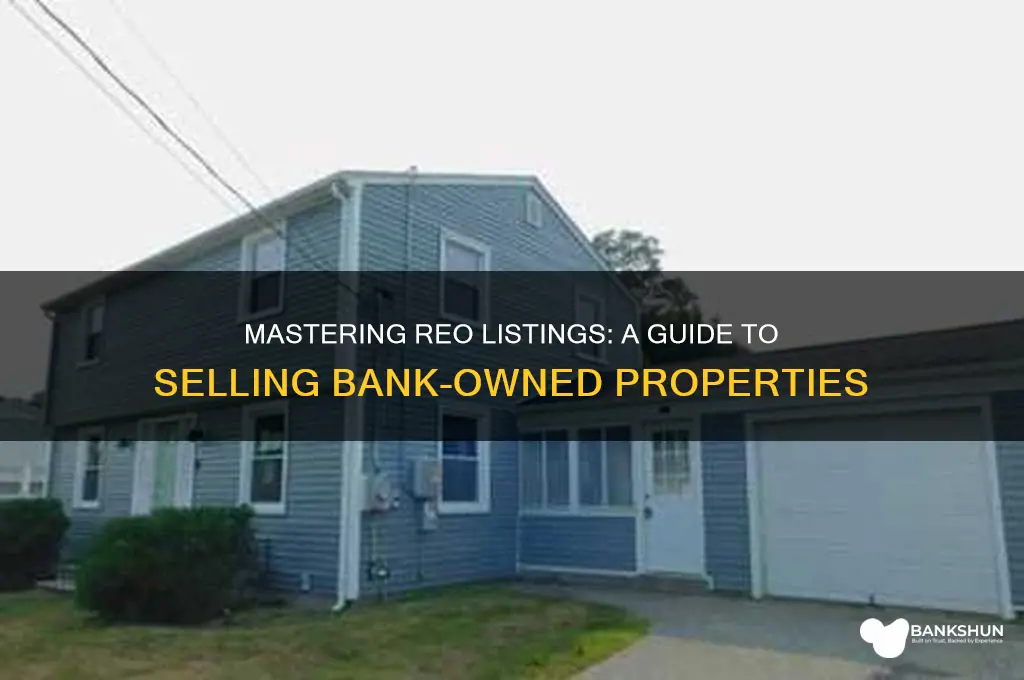 how to list reo homes for banks