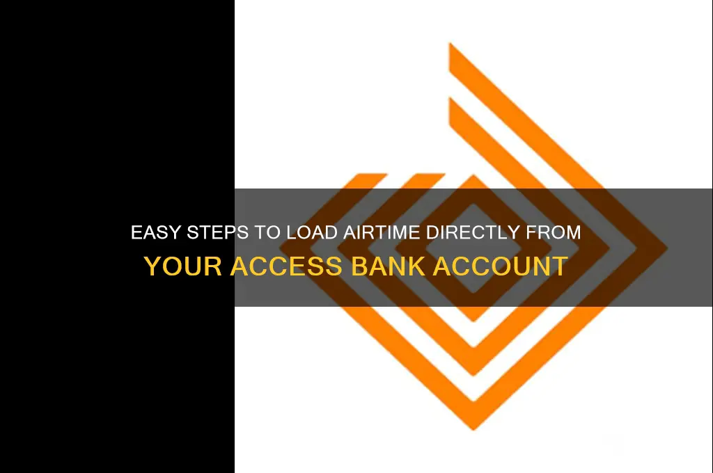 how to load airtime from access bank