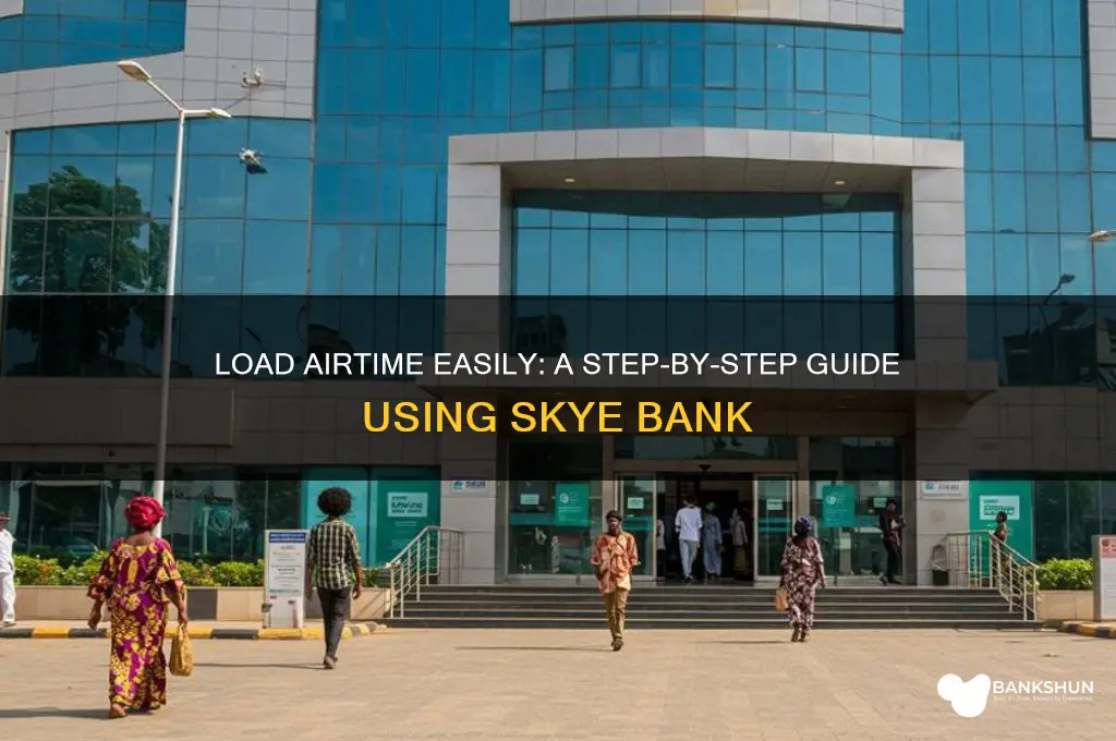 how to load airtime from skye bank