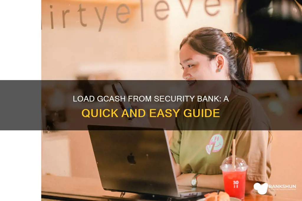 how to load gcash from security bank
