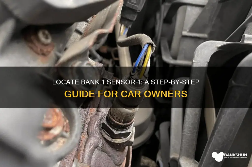 how to locate bank 1 sensor 1