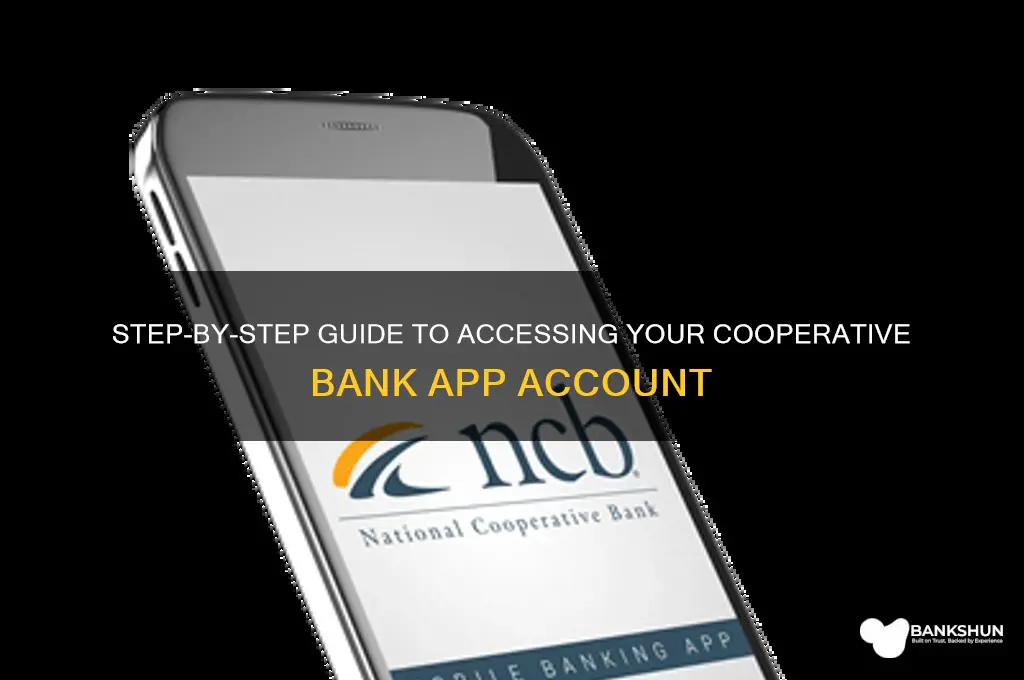 how to log in cooperative bank app