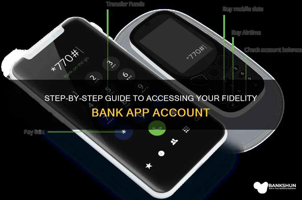 how to log in fidelity bank app
