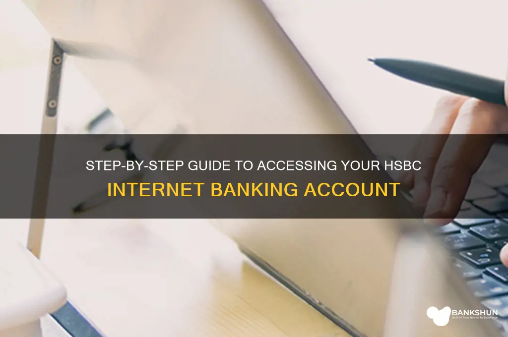 how to log in hsbc internet banking