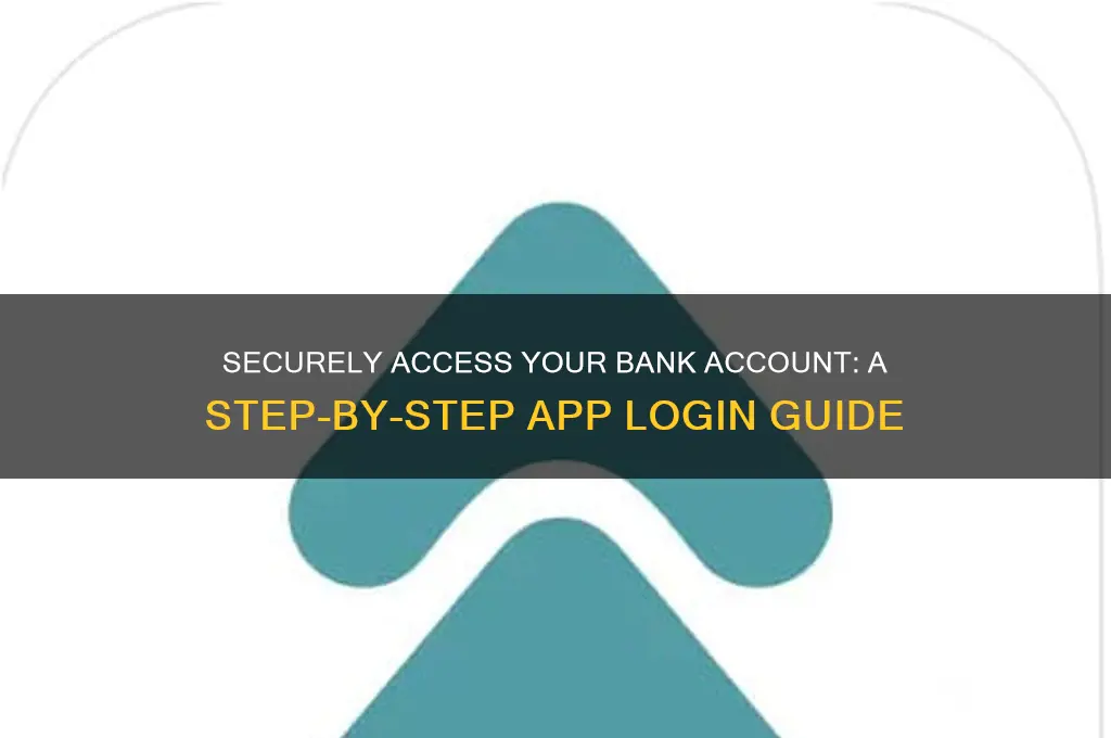 how to log into bank on app