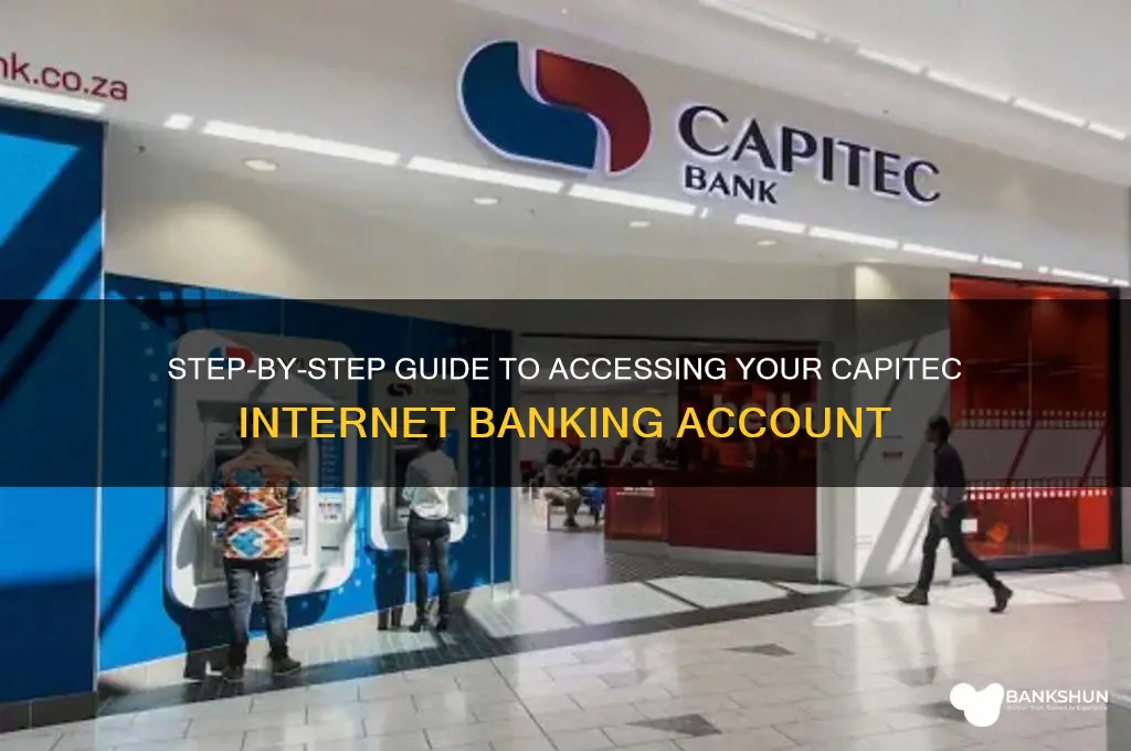 how to log into capitec internet banking