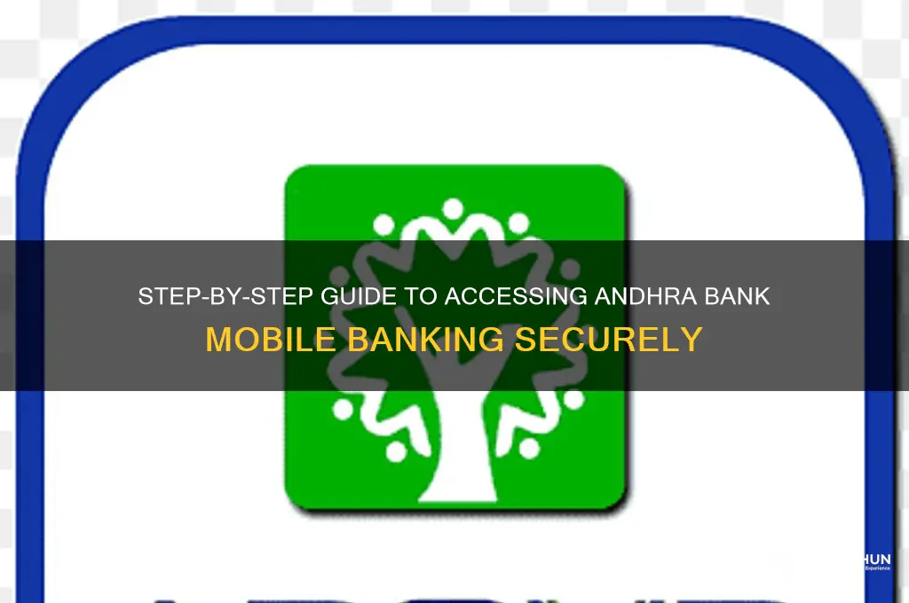 how to login andhra bank mobile banking