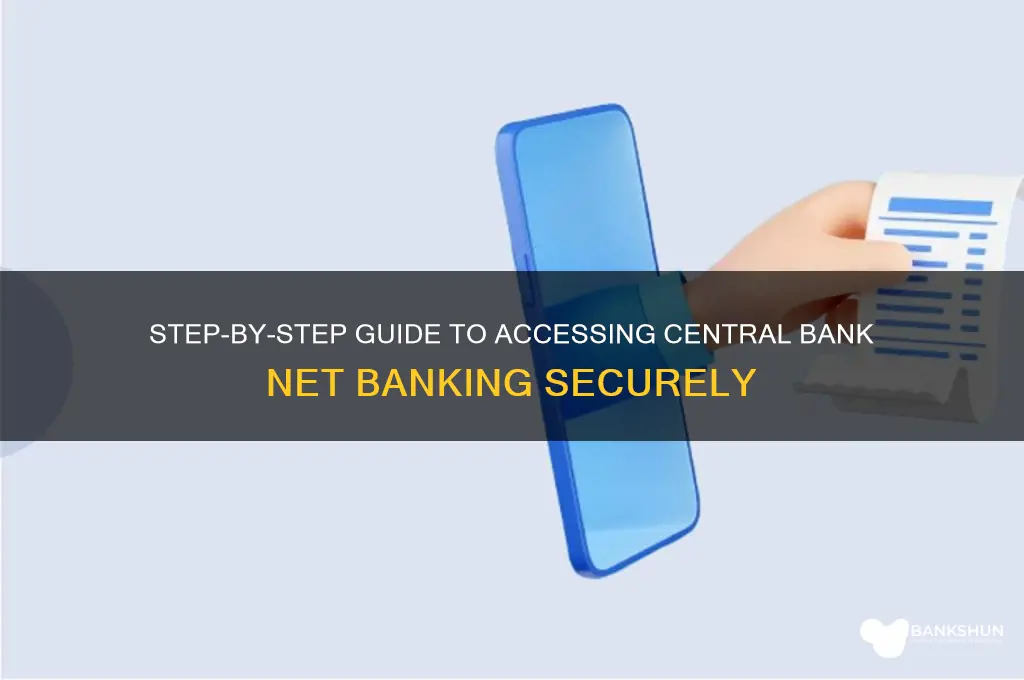 how to login central bank net banking
