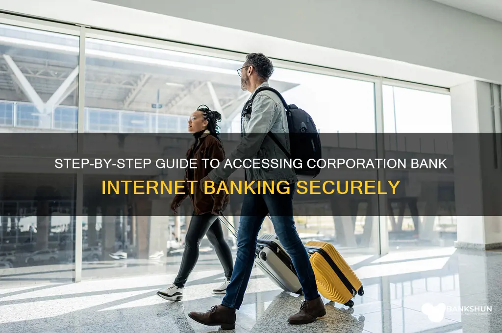 how to login corporation bank internet banking