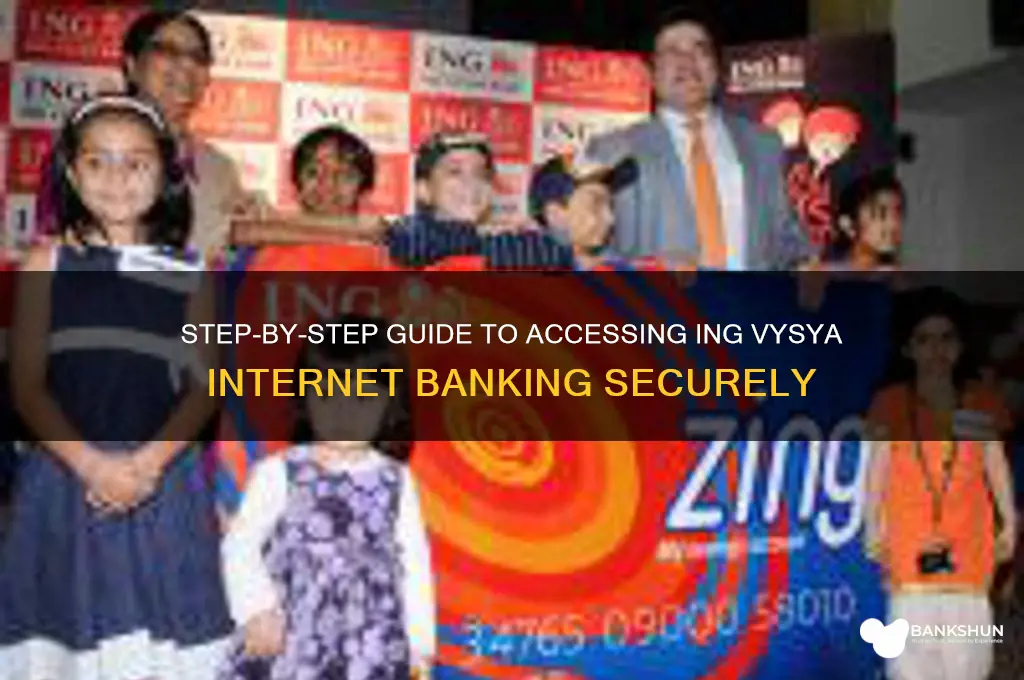 how to login ing vysya internet banking