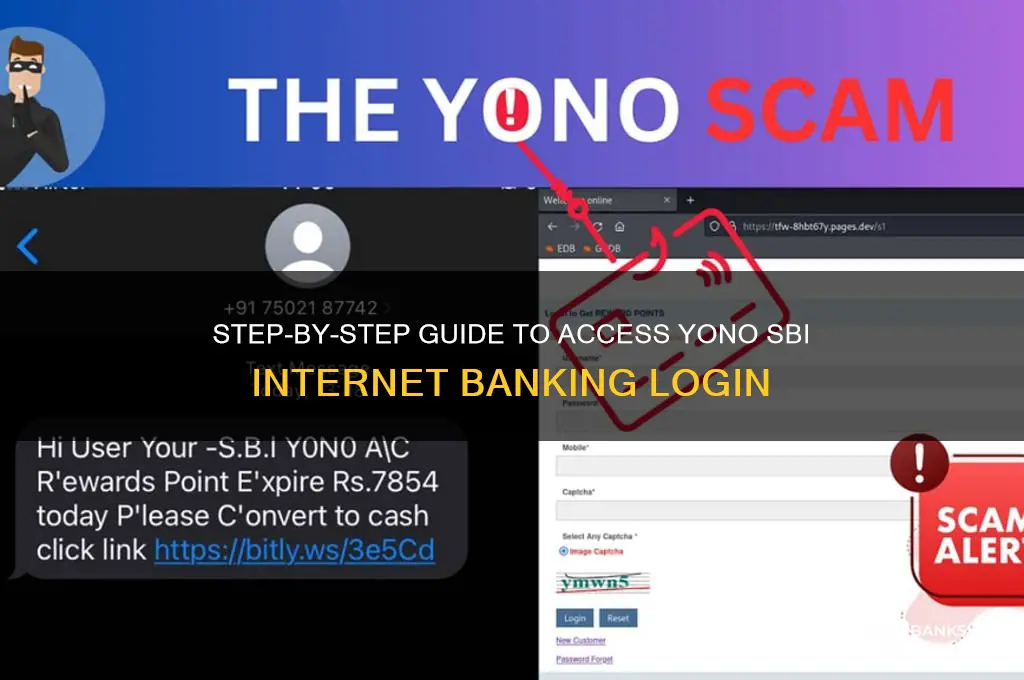 how to login yono sbi internet banking