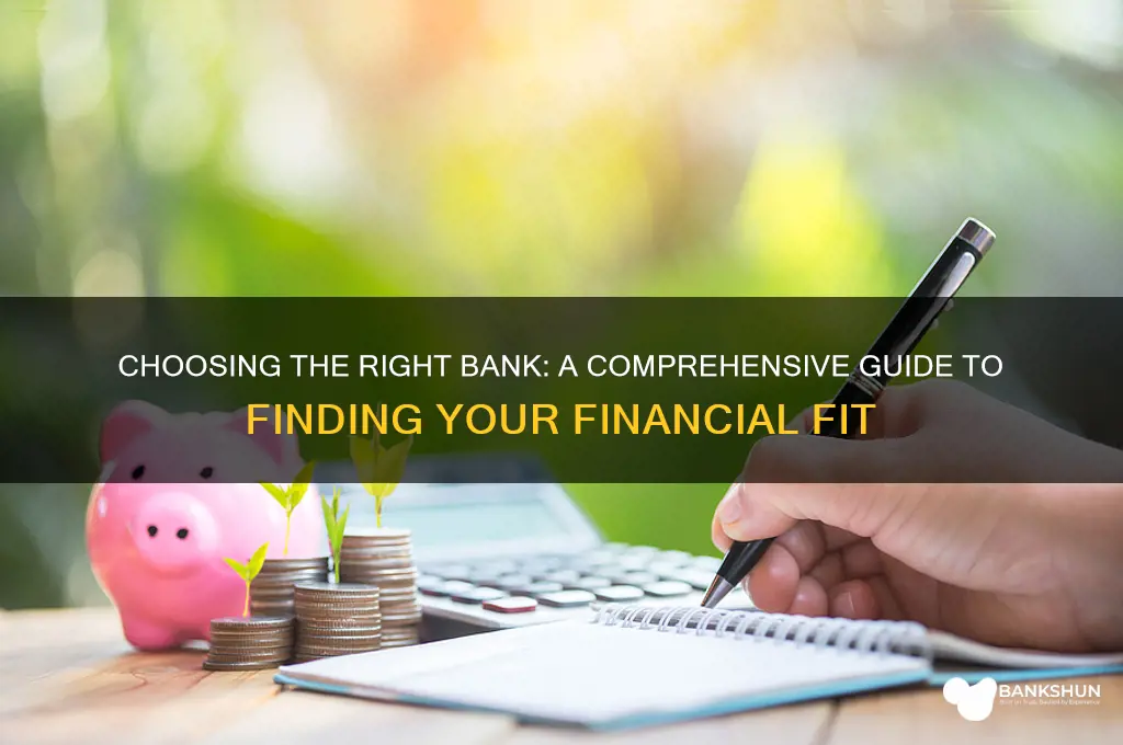 how to looks for a new bank